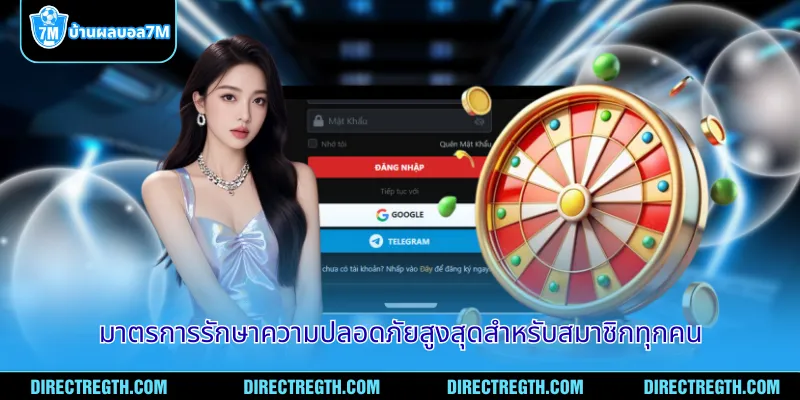 มาตรการรักษาความปลอดภัยสูงสุดสำหรับสมาชิกทุกคน